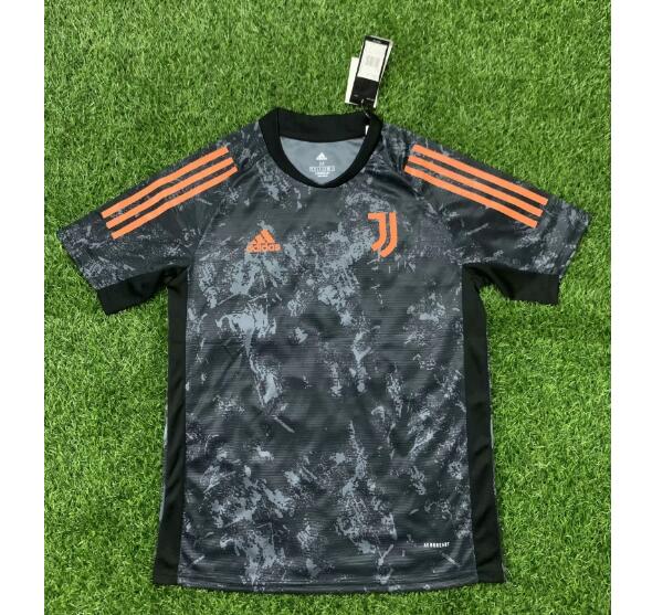 Juventus Black Red Training Shirt 2020/21